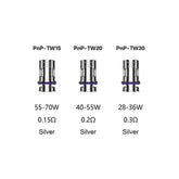 Voopoo Pnp TW30-TW20-TW15 Replacement Coils